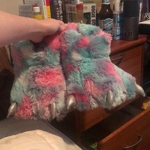 Cute Cotten candy colored slippers